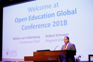 Open Education Consortium (OEC) 2018 Conference, “TRANSFORMING EDUCATION THROUGH OPEN APPROACHES.”