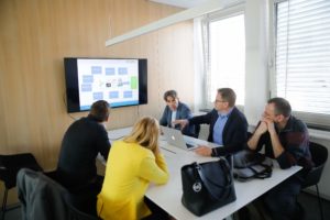 X5GON presentation at new Post Office of Slovenia office spaces